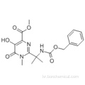 4-PYRIMIDINECARBOXYLIC ACID, 1,6-DIHYDRO-5-HYDROXY-1-METHYL-2- [1-METHYL-1-[[(PHENYLMETHOXY) CARBONYL] AMINO] ETHYL] -6-OXO-, METHYL ESTER CAS 888504- 27-6